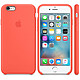 Apple Coque en silicone Abricot Apple iPhone 6s Coque en silicone pour Apple iPhone 6s