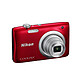 Nikon Coolpix A100 Rouge Appareil photo 20.1 MP - Zoom optique 5x - Vidéo HD