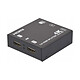 Splitter HDMI 2.0 4K & 3D (2 ports) Commutateur HDMI 2 ports compatible Ultra HD 4K et 3D