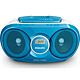Philips AZ215 Bleu Radio CD avec entrée ligne