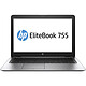 HP EliteBook 755 G4 (Z2W12EA) AMD PRO A12-9800B 8 Go SSD 256 Go 15.6" LED Full HD Wi-Fi AC/Bluetooth Webcam Windows 10 Professionnel 64 bits