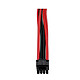Avis Thermaltake TtMod Sleeve Cable (Extension Câble Tressé) - Rouge et Noir