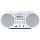 Sony ZS-PS50 Blanc Radio CD portable MP3/WMA USB avec Tuner FM/AM