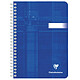 Clairefontaine Cahier Metric spirale 180 pages A5 Ligné Bleu klein