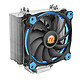 ThermaltakeRiing Silent 12 - Bleu Ventilateur processeur à LEDs 120 mm pour Intel et AMD - TDP jusqu'à 150 W