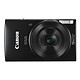 Canon IXUS 180 Negro Cámara de 20 MP - zoom óptico de gran angular 10x - vídeo HD - Wi-Fi - NFC
