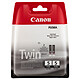 Canon PGI-5BK Twin Pack Pack de 2 cartouches d'encre noire