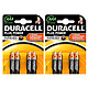 Duracell Plus Power AAA (2x4) Pack de 8 piles alcalines AAA (LR03) 1.5V