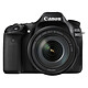 Canon EOS 80D + EF-S 18-135mm f/3.5-5.6 IS USM Cámara de 24,2 MP - Full HD video - Pantalla táctil LCD de 3" y pantalla giratoria - Wi-Fi - NFC + zoom gran angular