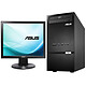 ASUS D310MT-0G32500650 + écran ASUS VB199T Intel Pentium G3250 4 Go 500 Go Graveur DVD (sans OS)