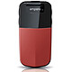 Emporia Glam Rouge Téléphone 2G Grosses touches - RAM 4 Mo - Ecran 2.4" 240 x 320 - 8 Mo - Bluetooth 2.1 - 1020 mAh