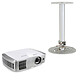 Acer H7550BD + MC.JLC11.003 Vidéoprojecteur Full HD DLP 3D ready 3000 Lumens - HDMI (garantie constructeur 2 ans) + Support plafond pour vidéoprojecteur