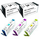 Cartuchos compatibles con Mulitpack HP 920XL (cian, magenta, amarillo, negro) Paquete de 5 cartuchos de tinta compatibles con HP 920XL (2 x negro, 1 x cian, 1 x magenta, 1 x amarillo)