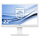 Philips 22" LED - C221S3UCW 1920 x 1080 pixels - 5 ms (gris à gris) - Format large 16/9 - Dalle TN (TFT-LCD) - USB - Blanc