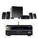 Yamaha RX-V481 Noir + JBL Cinema 610 Ampli-tuner Home Cinéma 5.1 3D avec HDMI 2.0, HDCP 2.2, Ultra HD 4K, Wi-Fi, Bluetooth, AirPlay et MusicCast + Ensemble 5.1