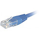 RJ45 cable category 6 U/UTP 0.5 m (Blue) Cat 6 network cable