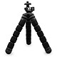 XSories Mini Bendy Noir Mini trépied 14 cm pour caméra GoPro et appareil photo