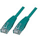 Cable RJ45 de categoría 6 U/UTP 10 m (verde) 