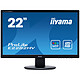 iiyama 21.5" LED - ProLite E2282HV-B1 1920 x 1080 pixels - 5 ms - Format large 16/9 - VGA - Noir