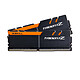 G.Skill Trident Z 32 Go (2x 16 Go) DDR4 3200 MHz CL15 Kit Dual Channel 2 barrettes de RAM DDR4 PC4-25600 - F4-3200C15D-32GTZKO Noir et orange (garantie 10 ans par G.Skill)