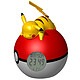 Pokémon - Horloge numérique Pikachu Radio réveil digital avec lampe veilleuse sous licence officielle