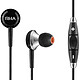 RHA MA450i Noir Écouteurs intra-auriculaires à isolation phonique avec télécommande et micro pour iPhone / iPad / iPod