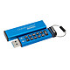 Kingston DataTraveler 2000 - 64 Go Memoria USB de seguridad 64 GB USB 3.1 (garantía del fabricante de 5 años)