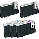 Multipack cartouches compatibles Epson T061 (Noir, Cyan, Magenta et jaune) Pack de 5 cartouches d'encre compatibles Epson T061 (2 x noir et 1 x cyan, 1 x magenta et 1 x jaune)