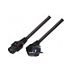 PC power cable with IEC lock - 2m PC power cable