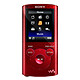 Sony NWZ-E383 Rouge Lecteur MP3 vidéo 4 Go Ecran LCD 4.5cm FM USB
