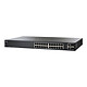 Cisco SG250-26P Conmutador Gigabit de 24 puertos 10/100/1000 PoE+ 195W + 2 puertos combinados mini-GBIC