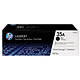 HP 35A black (CB435AD) Pack of 2 smart print cartridges, black (1,500 pages 5%)