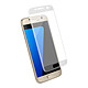 Force Glass Verre Trempé Galaxy S7 blanc/or Protège-écran en verre trempé pour Samsung Galaxy S7 blanc et or