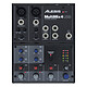 Alesis Multimix 4 USB Table de mixage compacte à 4 voies, 6 entrées et carte audio USB intégrée