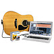 Alesis AcousticLink Micro rosace pour guitare avec sortie USB et logiciel d'enregistrement