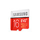 Avis Samsung EVO Plus microSD 16 Go