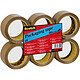 Scotch Tape 50 mm x 66 m Havana x 6 Pack of 6 adhesive tapes in 48 micron polypropylene, Havana colour 50 mm x 66 m