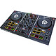 Numark Party Mix Contrôleur DJ USB 2 voies, 8 pads, carte son et lumières