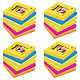 Post-it Block Super Sticky 90 sheets 76 x 76 mm Rio X 24 Set of 24 pads of 90 sheets 76 x 76 mm assorted colours Rio