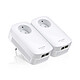 TP-LINK TL-PA9025P KIT Pack of 2 Powerline AV2000 Mbps MiMo 2x2 2x2 Gigabit adapters with integrated socket