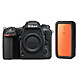 Nikon D500 + XSories Weye Feye Share Appareil photo 20.9 MP - Vidéo 4K Ultra HD - Écran tactile inclinable - Wi-Fi - Bluetooth - SnapBridge (boîtier nu) + Système de commande Wi-Fi