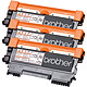 Brother TN-2220 x 3 Pack of 3 black toners (2,600 pages 5%)
