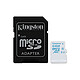 Kingston SDCAC/64GB Carte mémoire microSD Action Camera UHS-I U3  64 Go avec adaptateur SD (garantie à vie par Kingston)