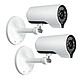 D-Link DCS-7000L x 2 Pack de 2 mini-caméras bullet HD Cloud sans fil AC à vision diurne et nocturne