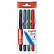 STABILO Stylist Ecopack x4 PAck de 4 stylos feutre avec pointe fine 0.5 mm assortis