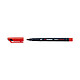 STABILO OHPen M (1 mm) permanent - rouge Marqueur rouge permanent avec pointe ogive moyenne de 1 mm