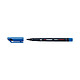 STABILO OHPen M (1 mm) permanent - bleu Marqueur bleu permanent avec pointe ogive moyenne de 1 mm
