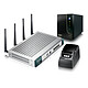 ZyXEL UAG4100PACK - solution hotspot Passerelle hotspot WiFi N avec imprimante à tickets avec serveur de logs intégré