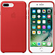 Apple Coque en cuir Rouge Apple iPhone 7 Plus  Coque en cuir pour Apple iPhone 7 Plus 