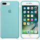 Apple Coque en silicone Bleu Méditerranée Apple iPhone 7 Plus Coque en silicone pour Apple iPhone 7 Plus